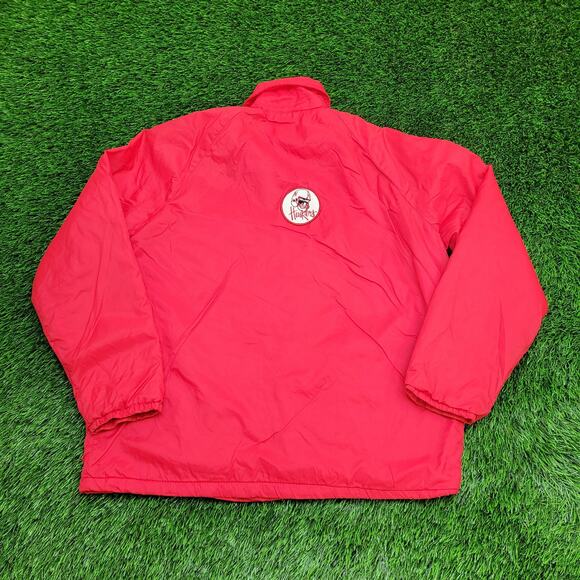 Vintage 90s University-of Nebraska Coach Jacket XL 24x28 USA - Picture 2 of 16